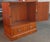 Brown Late 20th Century Federal Style Yew Wood Double Door Side Cabinet For Sale - Image 8 of 15