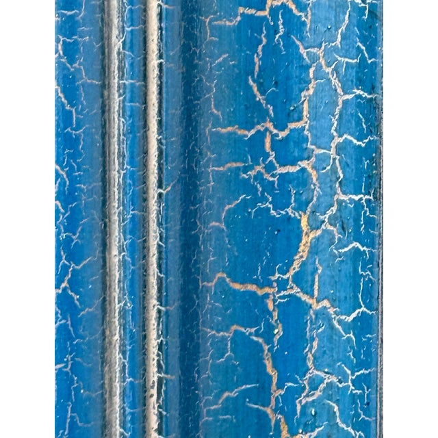 Rococo Gilt Frame Wall Mirror, Vintage For Sale - Image 9 of 12