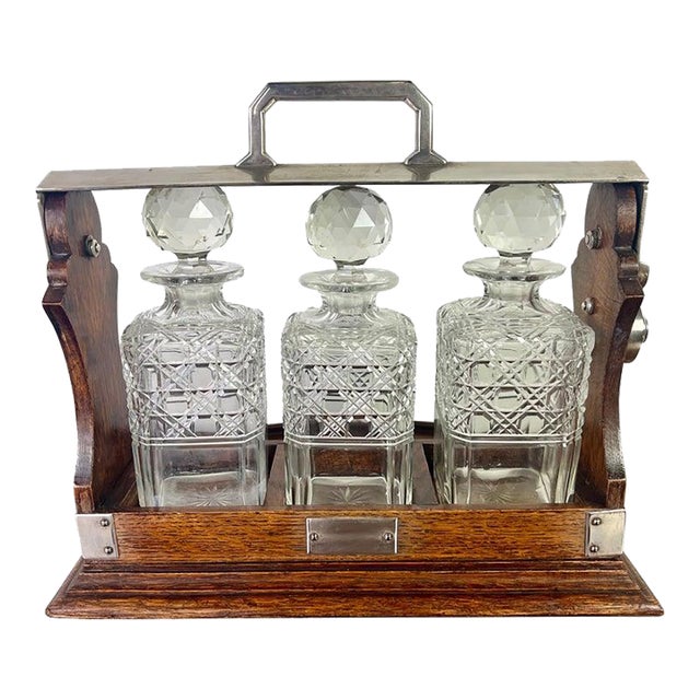 19th C. English Decanter Set For Sale