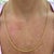 Gold Unisex 14k Yellow Gold 2mm 24” Classic Twisted Spiral Rope Chain Necklace For Sale - Image 8 of 8