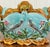 Late 19th Century Antique French Onnaing Majolica Cache Pot Planter Bowl Jardiniere Love Birds For Sale - Image 5 of 18