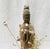 Wood 19th Century Chinese Hand-Carved Cypress Guanyin Buddhist Goddess Sculpture For Sale - Image 7 of 15