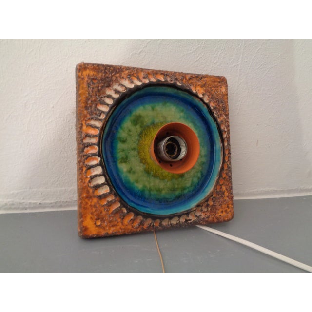 Studio Ceramic Wall Lamp from Kaiser Leuchten, 1970s For Sale - Image 6 of 18