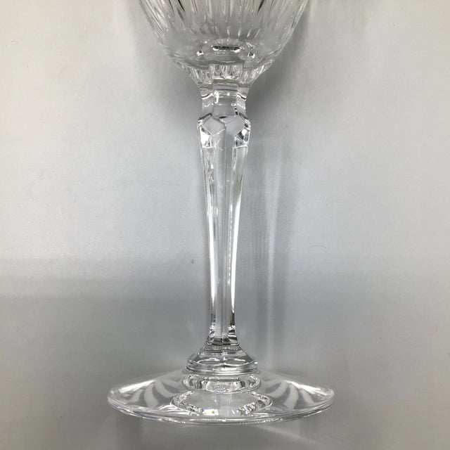 Waterford Marquee “Hanover” Cut Crystal Water Goblet - 1 For Sale - Image 9 of 13