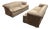 Belmar Bespoke Roll Arm Sofas, Pair For Sale