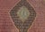 Antique Persian Tabriz Mahi Rug, Hand-Knotted Wool & Silk, Herati Geometric Pattern, Pomegranate Red & Tan, 7x10 For Sale In Chicago - Image 6 of 18