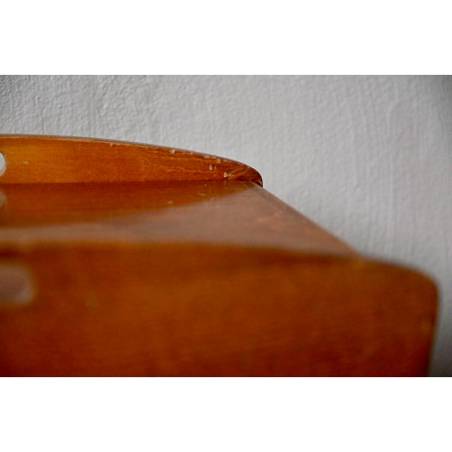 Sewing Cabinet with Compass Feet, 1950s For Sale - Image 9 of 11