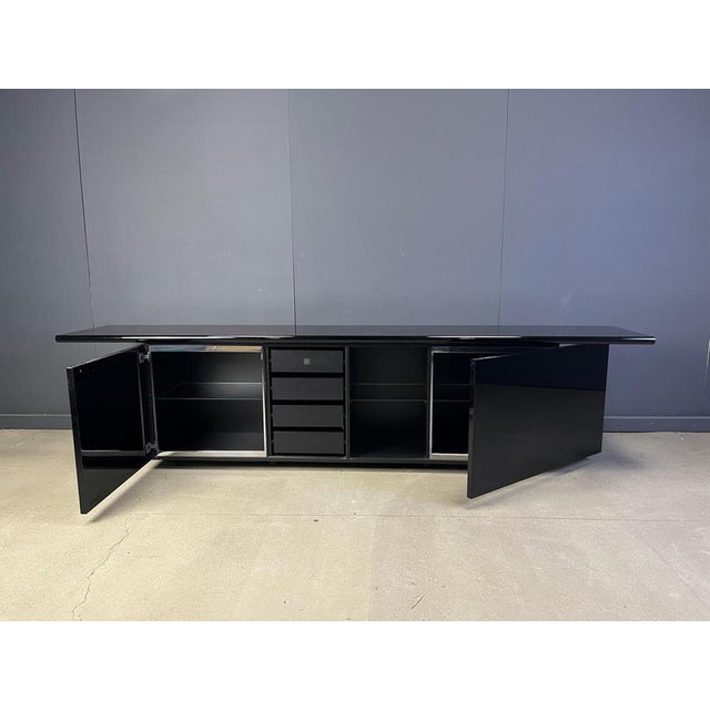 1970s Sheraton Sideboard by Giotto Stoppino for Acerbis, 1977 For Sale - Image 5 of 14