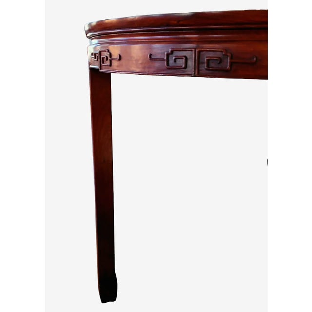 1970s 1970s Ming Dynasty Design, Dining Table With Eight Chairs in the Style of Michael Taylor for Baker - Set of 9 For Sale - Image 5 of 12