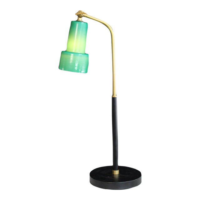 Mid 20th Century Vistosi Murano Table Lamp For Sale