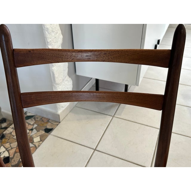 1950s Teak Chairs by Wilkhan de Georg Leowald, Germany, 1960, Set of 4 For Sale - Image 5 of 18