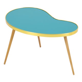 Vintage Kidney-Shaped Table, 1960s For Sale