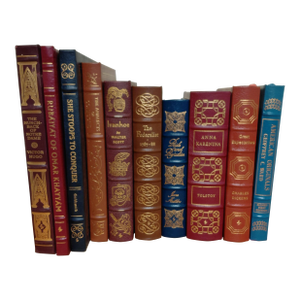 Easton Press Leather Bound Books Set of 10