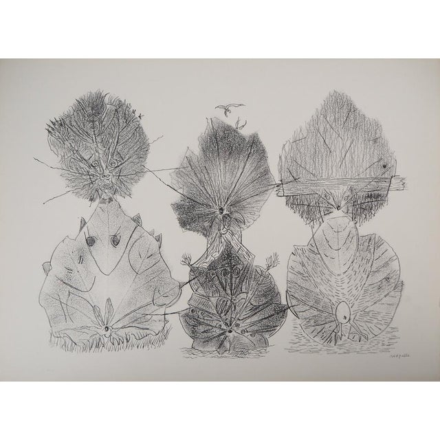 Jean-Paul Riopelle, Nelligan, Totems of Nature, Original Lithograph For Sale - Image 7 of 7