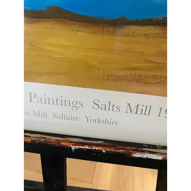 Contemporary David Hockney, Dog Paintings 43 Salts Mill 1995. 1853 Gallery Salts Mill Saltaire Yorkshire, Copyright David Hockney, Printed in Uk For Sale - Image 3 of 16