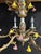 French Country Vintage Capodimonte-Style Porcelain Floral Six-Light Chandelier For Sale - Image 3 of 7
