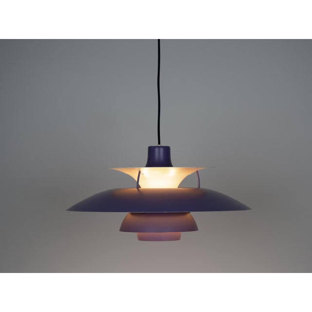 Vintage Danish PH 5 Lamp by Poul Henningsen for Louis Poulsen, 1970s For Sale - Image 6 of 14