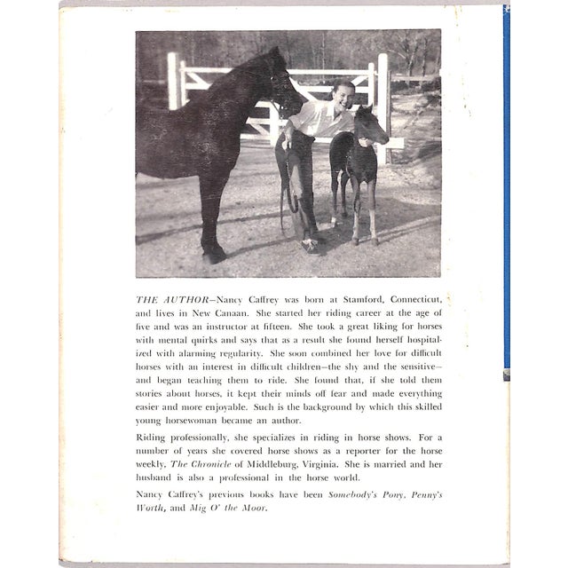"Show Pony" 1954 Caffrey, Nancy W/ Illustrations by Paul Brown For Sale - Image 4 of 9
