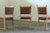 Vintage Scandinavian Oak Dining Chairs with Upholstery, 1970s, Set of 4 For Sale - Image 11 of 18
