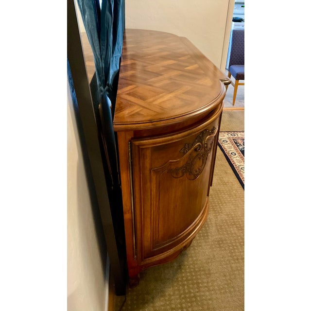 Walnut Rococo Sideboard/Buffet/Credenza For Sale - Image 17 of 18