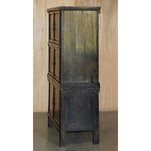 Antique Chinese Export Compound Cabinet, 1920 For Sale - Image 15 of 18
