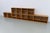 Danish Modern Modular Oak and Hessian Bookcase from HG, 1970s, Set of 6 For Sale - Image 10 of 18