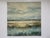 Neutral & Blue Coastal Wetlands Canvas - Original Acrylic Art For Sale - Image 9 of 9