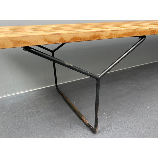 Harry Bertoia Model 400 Bench by Harry Bertoia for Knoll International, USA, 1960s For Sale - Image 4 of 10