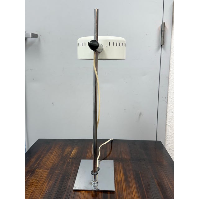 Robert Sonneman 1970s Robert Sonneman Tik Table Lamp, Model 7701 For Sale - Image 4 of 12