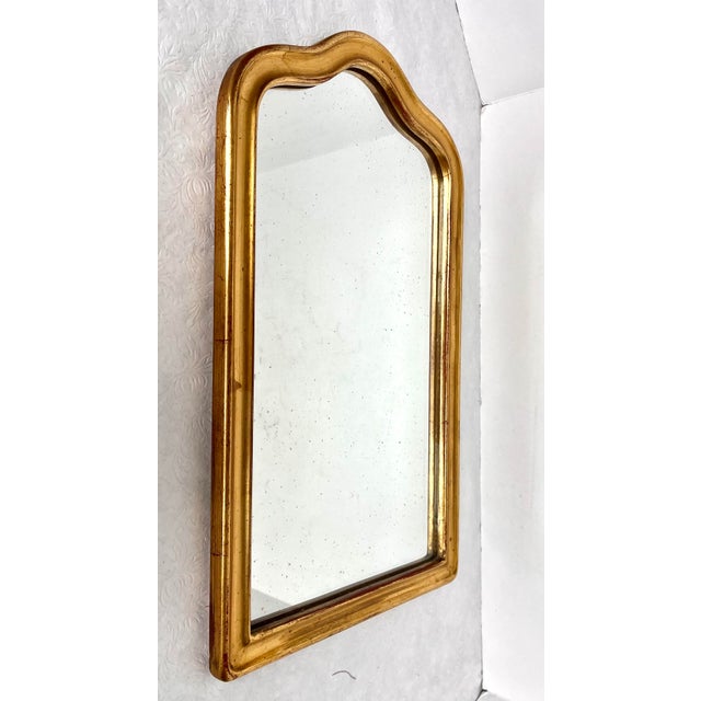 Antique French Gold Frame Mirror For Sale - Image 4 of 11