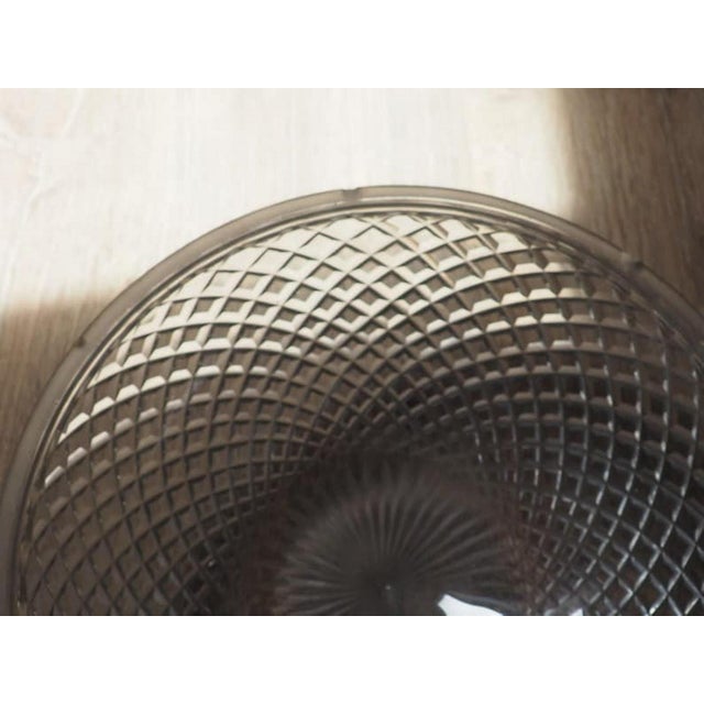 French Empire Bronze Cut Glass Ceiling Light For Sale - Image 10 of 11