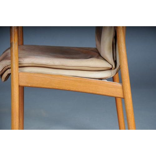 Vintage Scandinavian Armchair in Teak, 1970s For Sale - Image 9 of 18