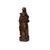 Brown Vintage Chinese Boxwood Carved General Guan Kwan Kong Figure For Sale - Image 8 of 9