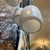 Glass 1960s Stilnovo Attributed Mid-Century Modern Gray Opaline Italian Chandelier For Sale - Image 7 of 13