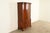 English Baker Furniture Georgian Flame Mahogany Armoire Dresser or Media Cabinet For Sale - Image 3 of 13