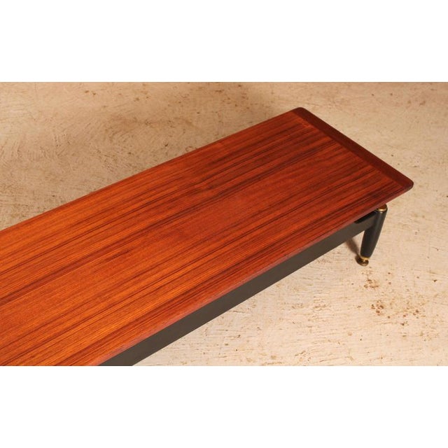 Black Long Mid-Century Tola and Black Librenza Coffee Table from G-Plan, 1960s For Sale - Image 8 of 13