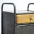 Black Nightstand with Marble Top, 1920s For Sale - Image 8 of 14