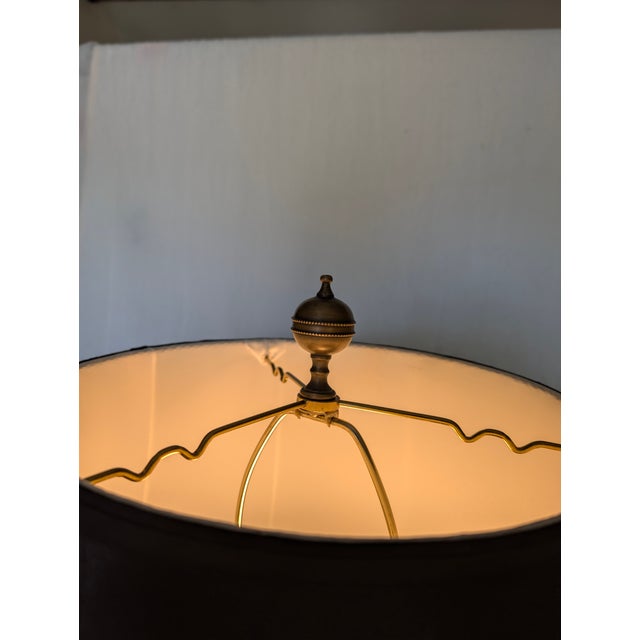 Mid 20th Century Mid 20th Century Chinese-Style Champlevé Enamel Table Lamp For Sale - Image 5 of 9