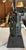 Wood Vintage Mid-Century Sculptural Cast Metal Owl Table Lamp With Walnut Base For Sale - Image 7 of 12