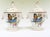 French Sevres Porcelain Lidded Pots with Parrots, Set of 2 For Sale - Image 3 of 9