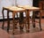Early 21st Century Louis XV Style French Walnut Counter Stools With Rush Seats, Set of Four For Sale - Image 5 of 9