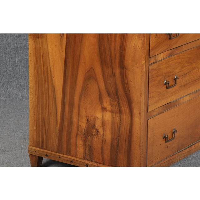 Brown Small 18 Century Baroque Chest of Drawers, 1800s For Sale - Image 8 of 18