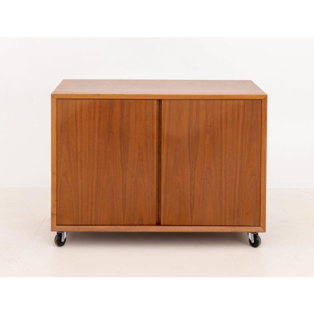 Mid-Century Modern Danish Modern Teak Cabinet For Sale - Image 3 of 8