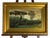 Mello Junior, Cow by River, Portugal, 20th Century, Oil on Wood, Framed For Sale - Image 3 of 7