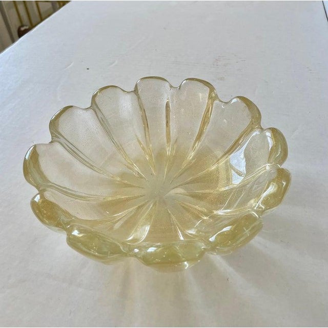 1960s Barovier Et Toso Floral Form Bowl | Chairish