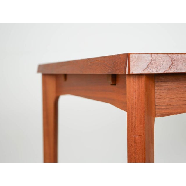 Vintage Extendable Dining Table in Teak, 1960s For Sale - Image 9 of 16