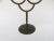 Metal 3-Armed Candle Holder in Brass by Richard Rohac, 1950s For Sale - Image 7 of 11