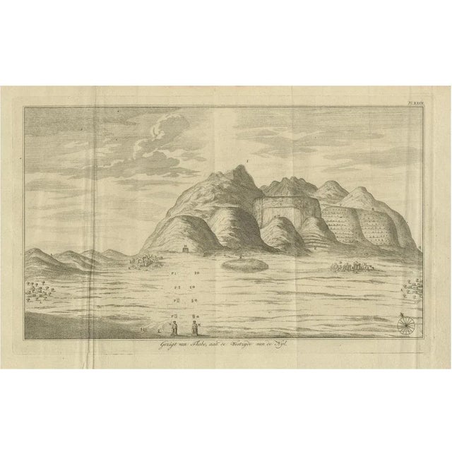 Pococke, View of Thebes from the West Bank of the Nile, 1776, Engraving For Sale - Image 11 of 11