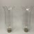 French 2000s Baccarat Tulip Crystal Hurricanes With Scalloped Rim, Acanthus Pattern- a Pair For Sale - Image 3 of 10