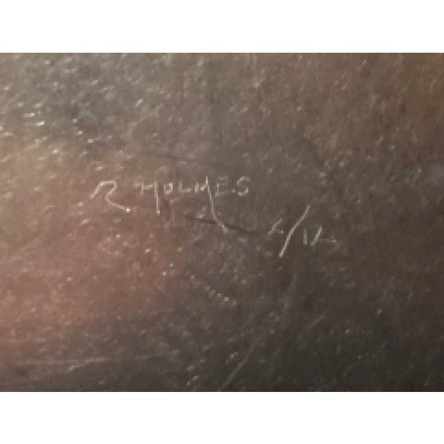 Robert Holmes "Seated" Medium Sculpture, Signed + Numbered For Sale - Image 12 of 12